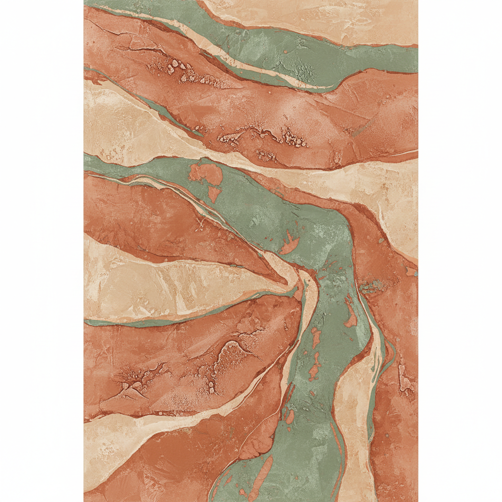 Desert Bloom Abstract