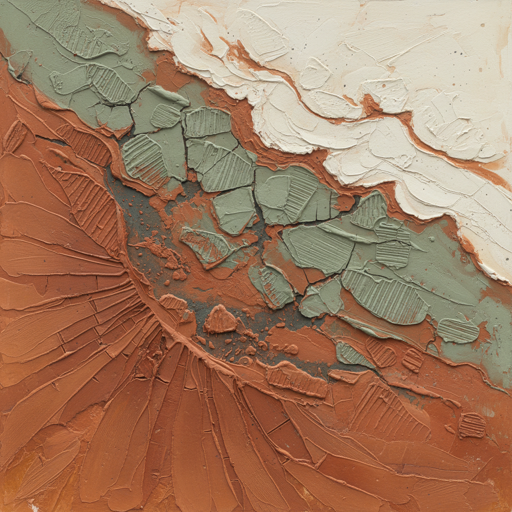 Desert Bloom Abstract