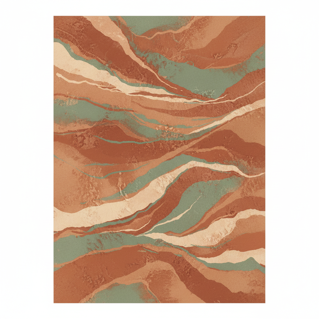 Desert Bloom Abstract