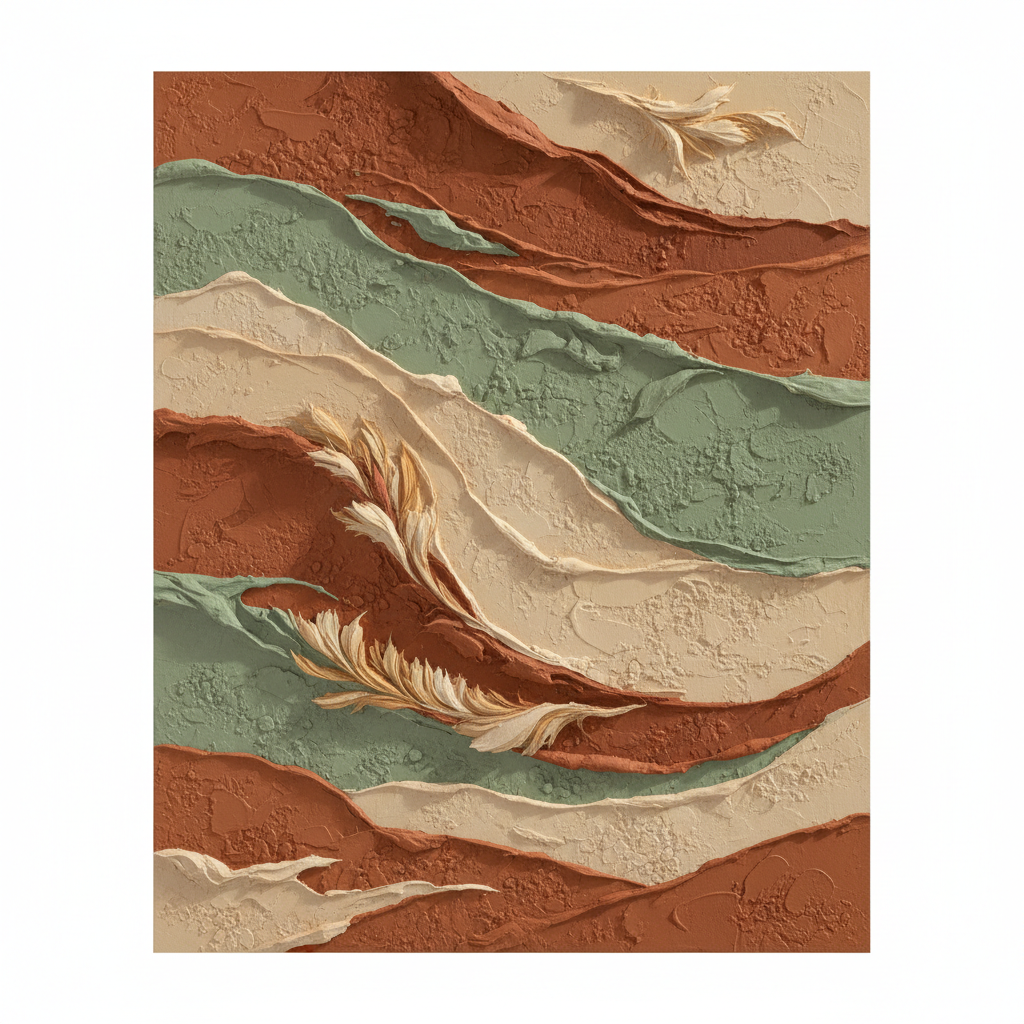 Desert Bloom Abstract