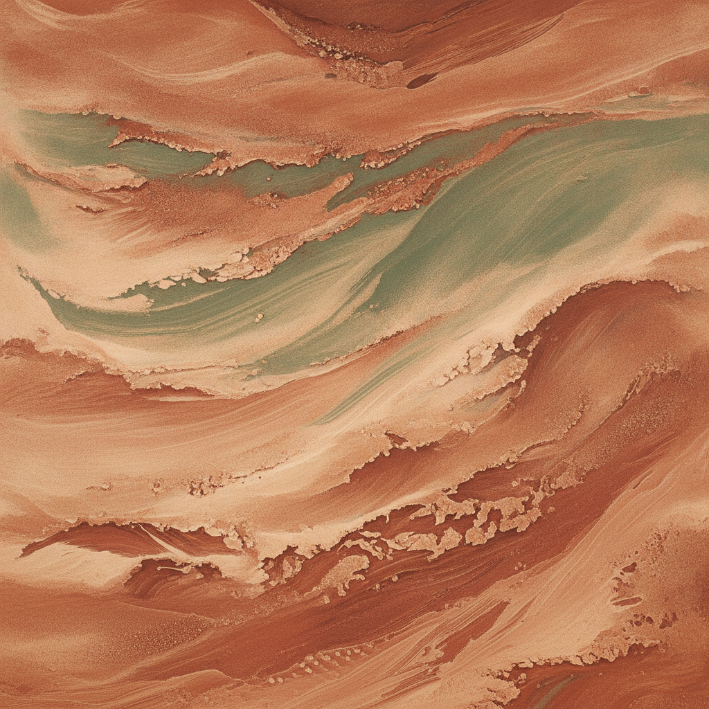 Desert Bloom Abstract