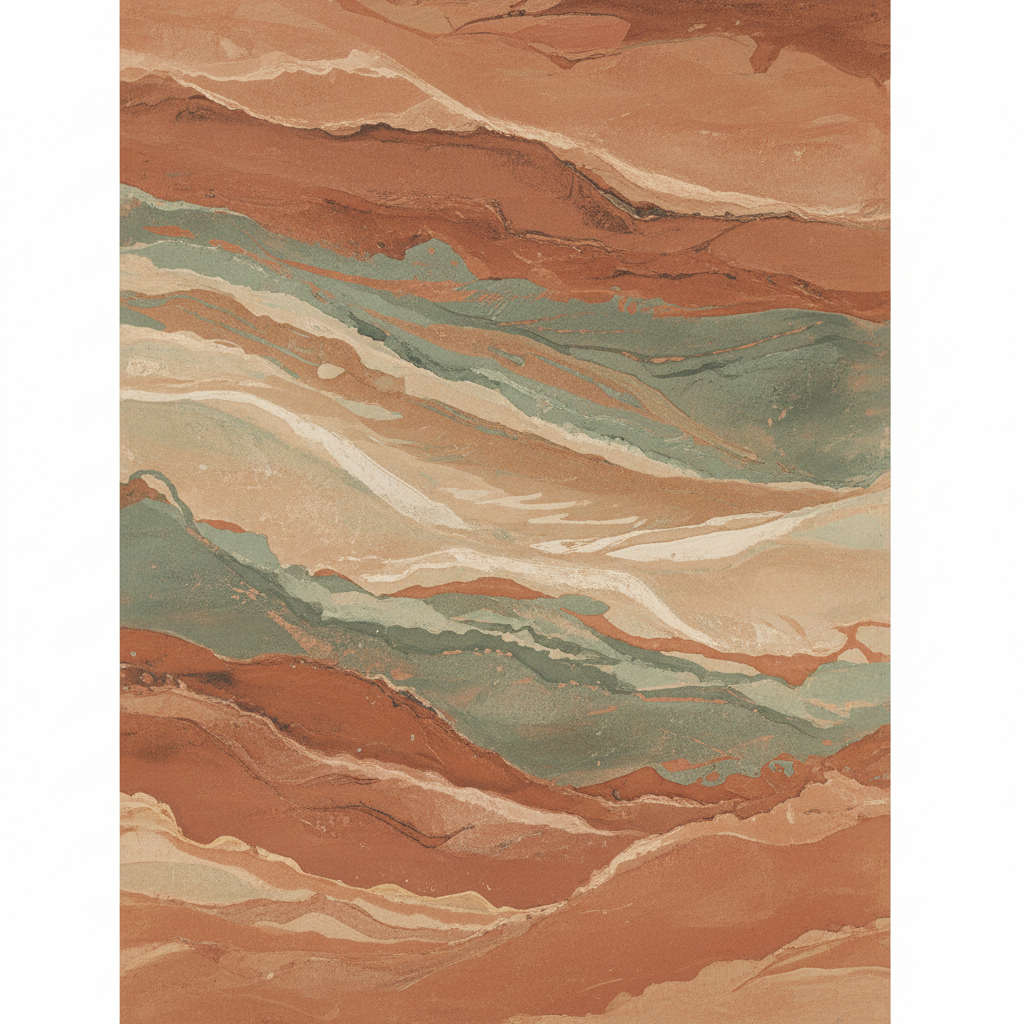 Desert Bloom Abstract