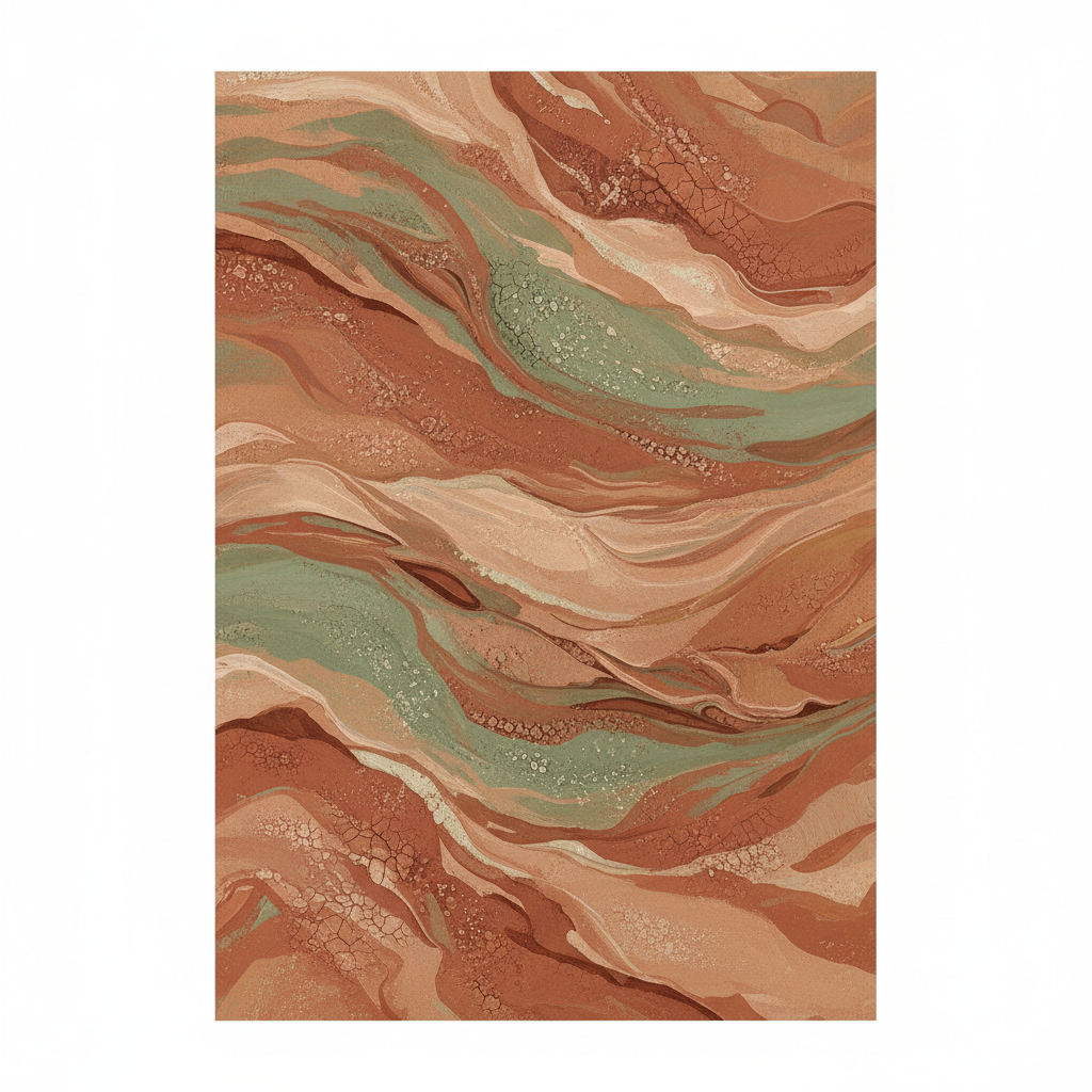 Desert Bloom Abstract