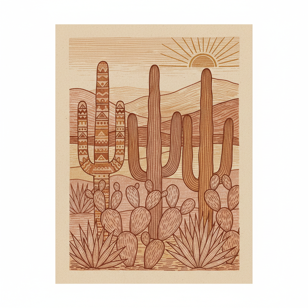 Desert Bloom Art