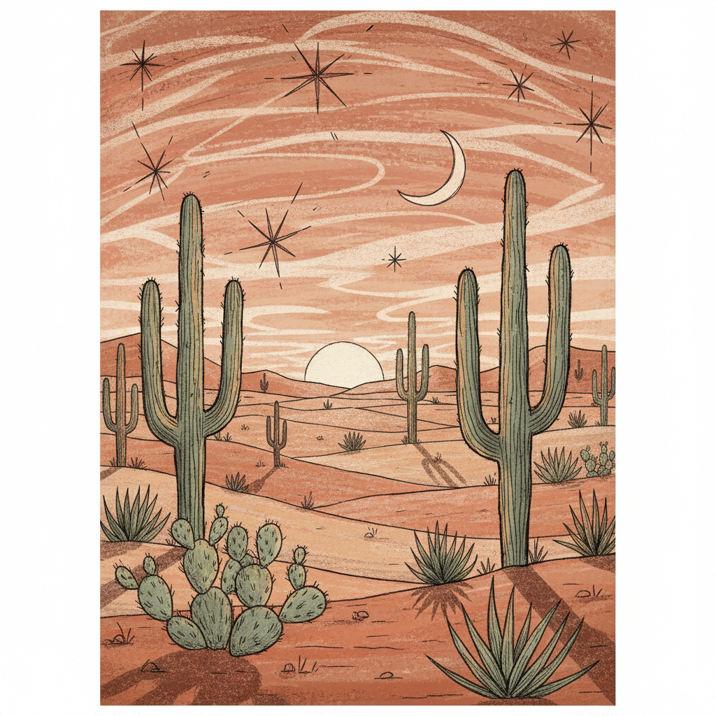 Desert Bloom Echoes