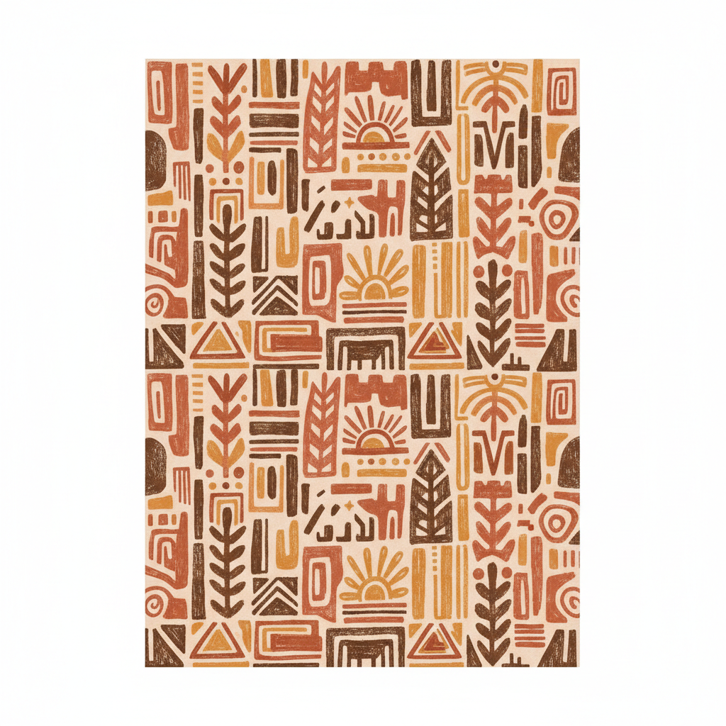 Desert Bloom Pattern