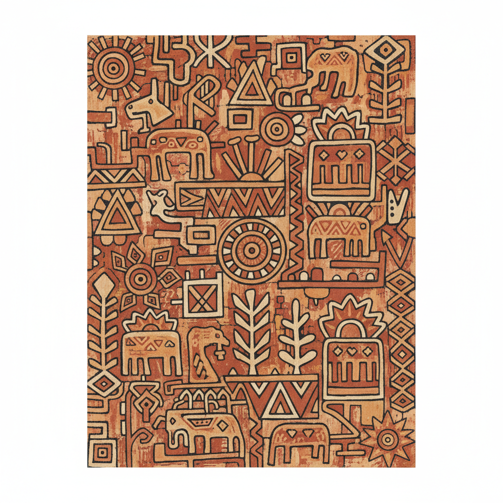Desert Bloom Pattern