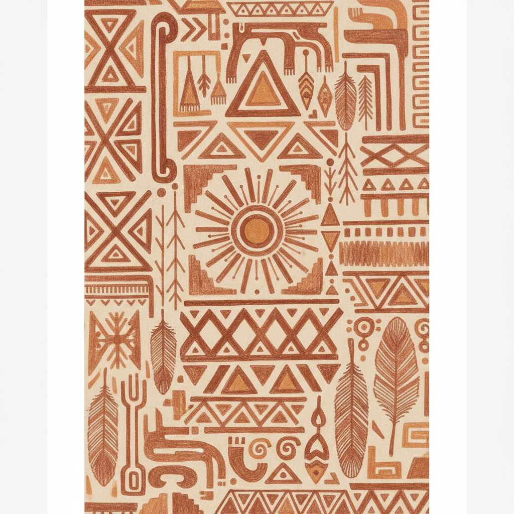 Desert Bloom Pattern