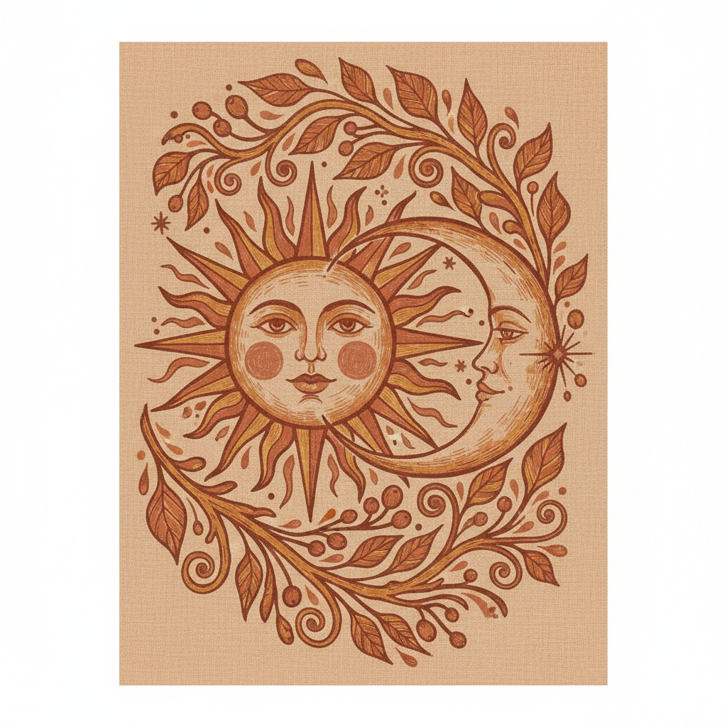 Desert Celestial Embrace