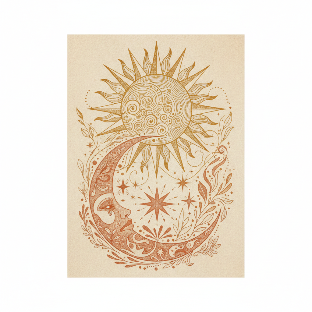 Desert Celestial Embrace