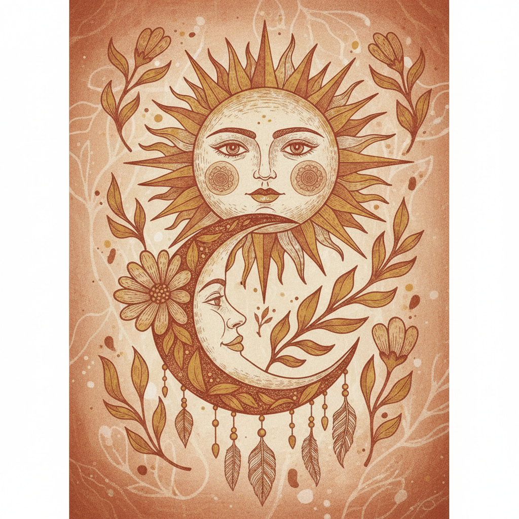 Desert Celestial Embrace