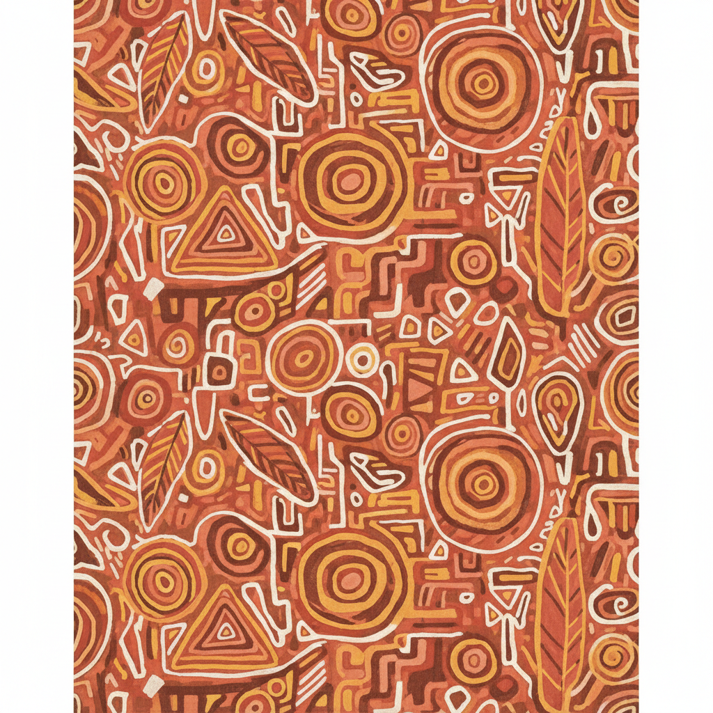 Desert Earth Tapestry