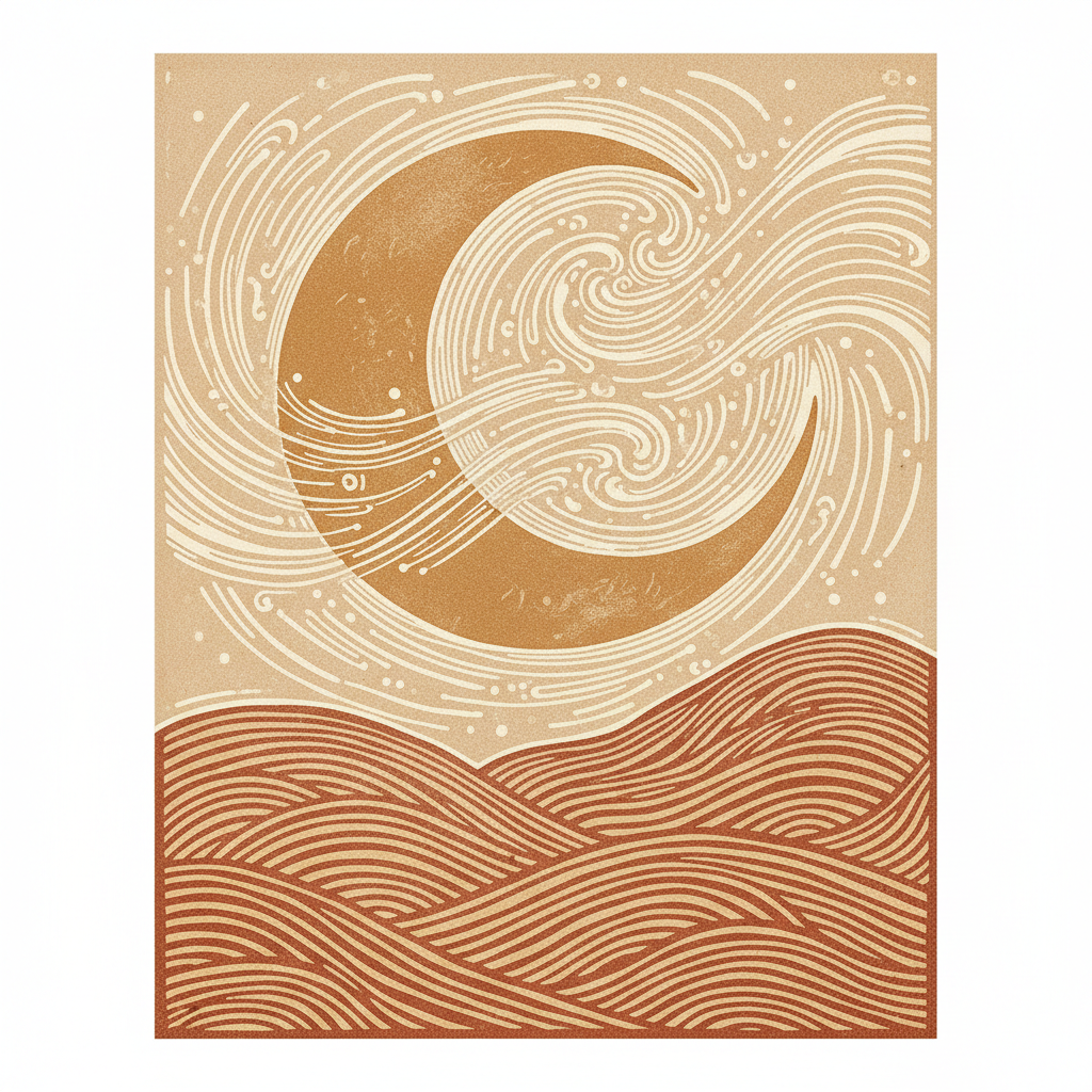 Desert Moonrise