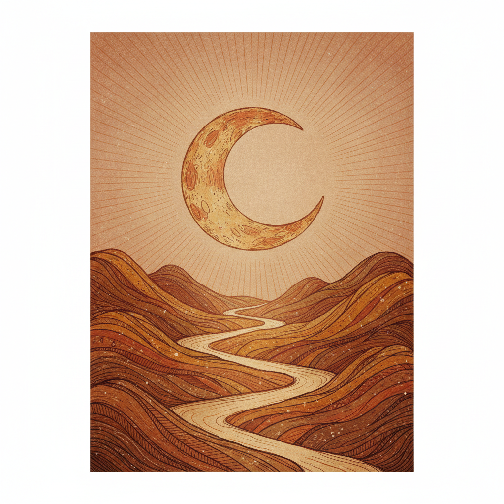 Desert Moonrise
