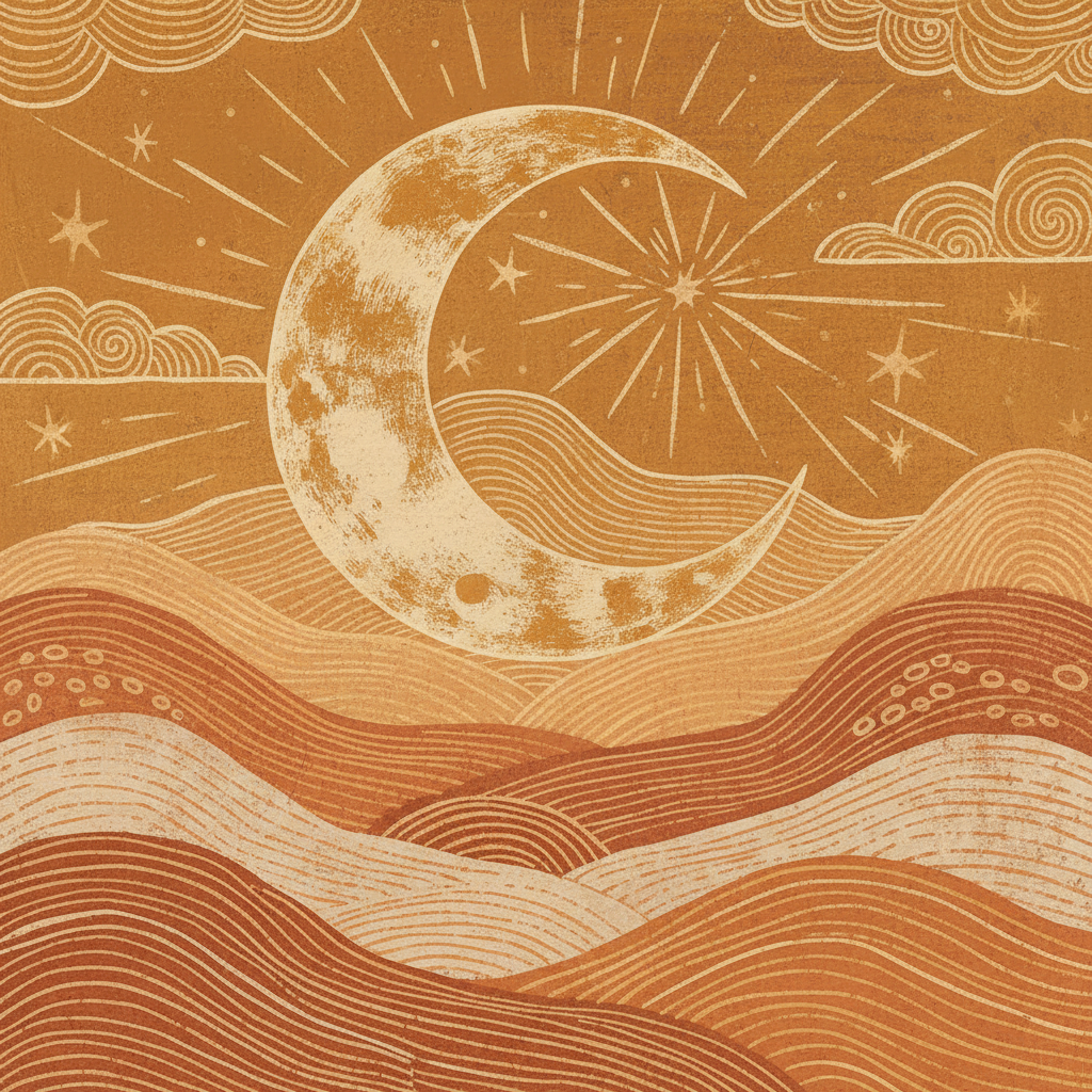 Desert Moonrise