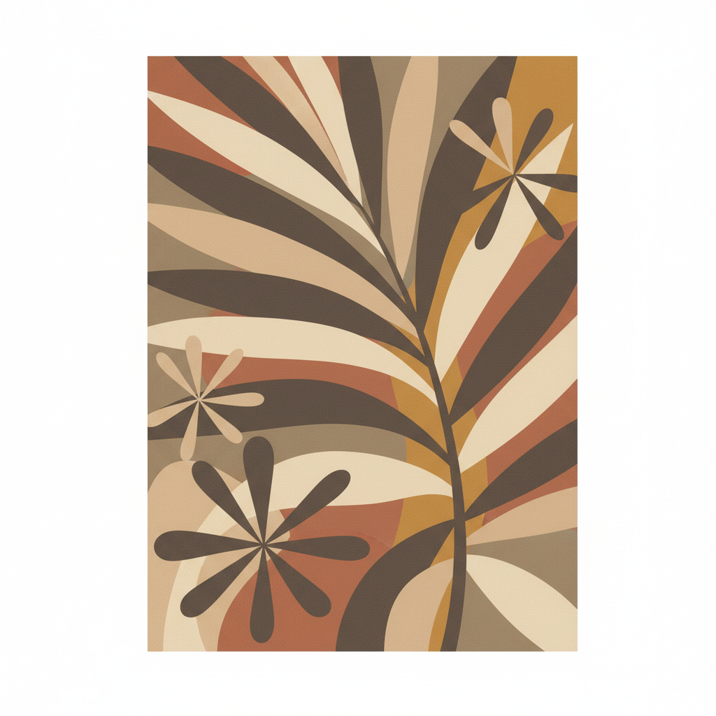 Desert Palm Abstract