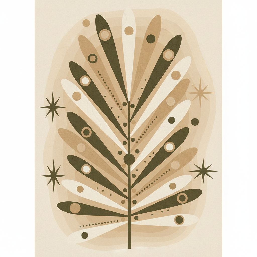 Desert Palm Abstraction