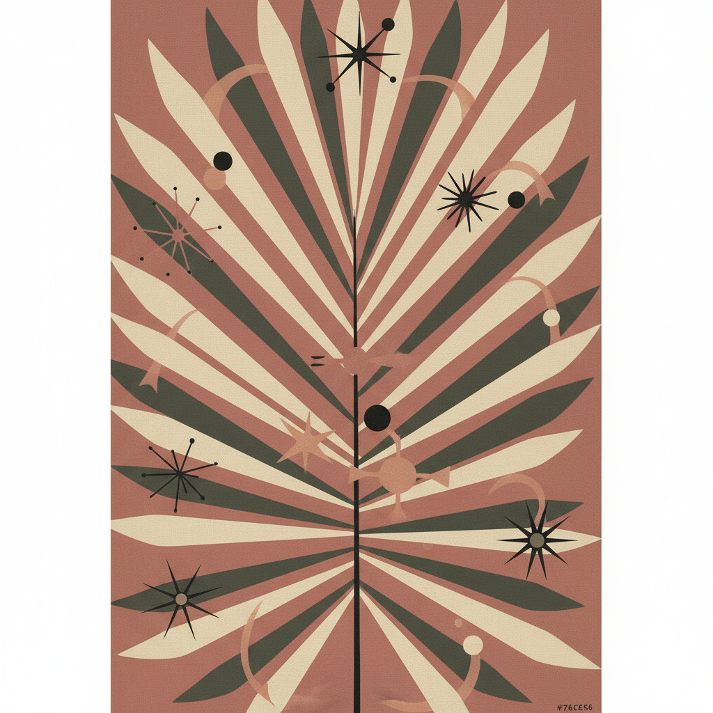 Desert Palm Abstraction