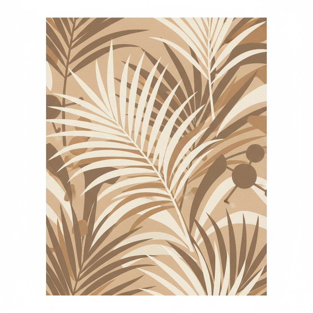 Desert Palm Abstraction