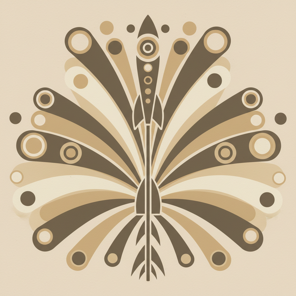 Desert Palm Abstraction