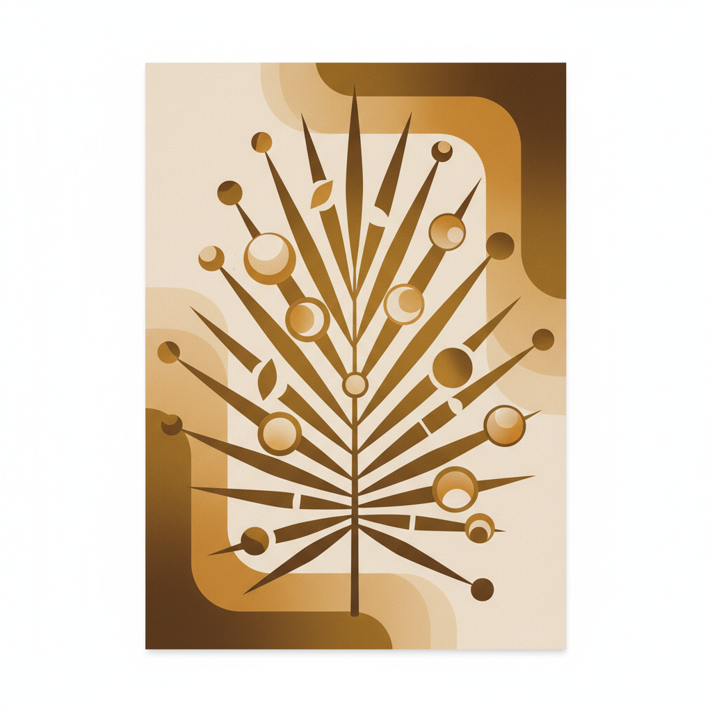 Desert Palm Abstraction