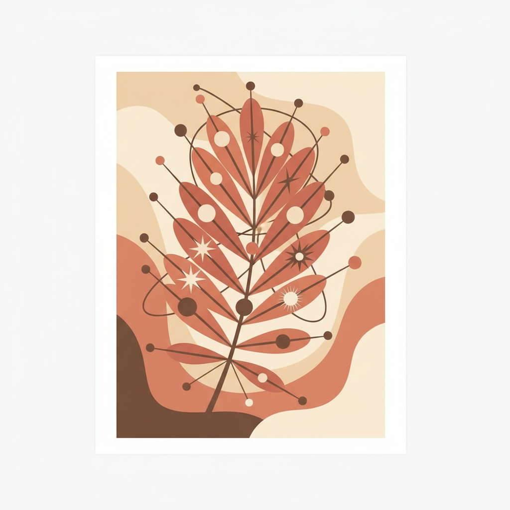Desert Palm Abstraction
