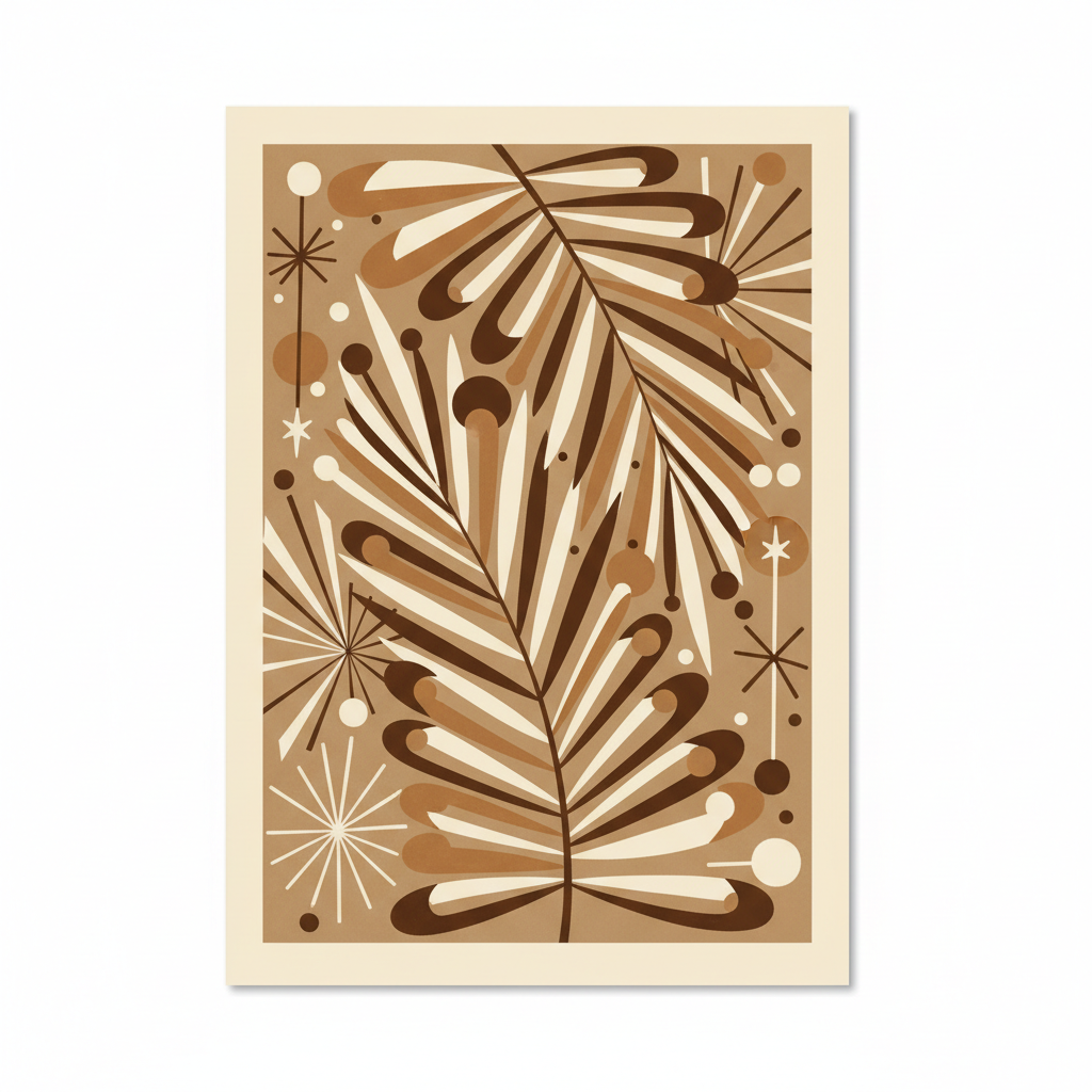 Desert Palm Abstraction