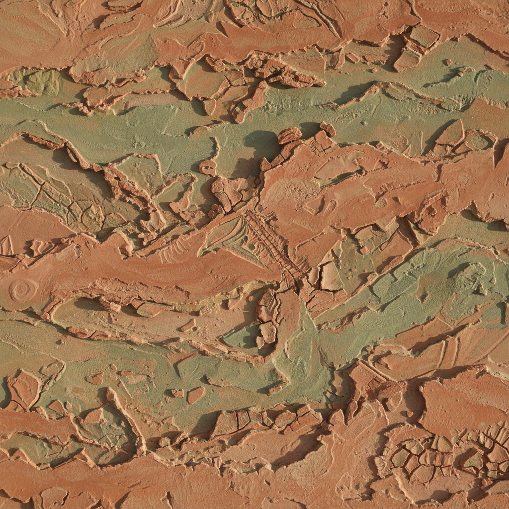 Desert Strata Abstract