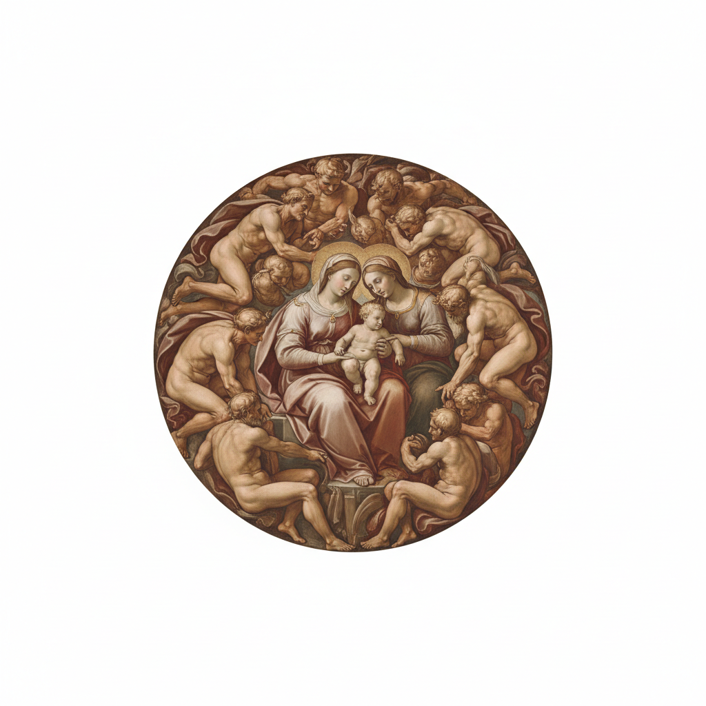 Doni Tondo (Holy Family) — Michelangelo