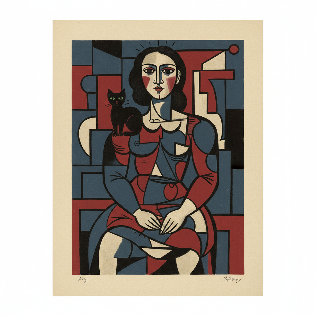 Dora Maar au Chat — Pablo Picasso