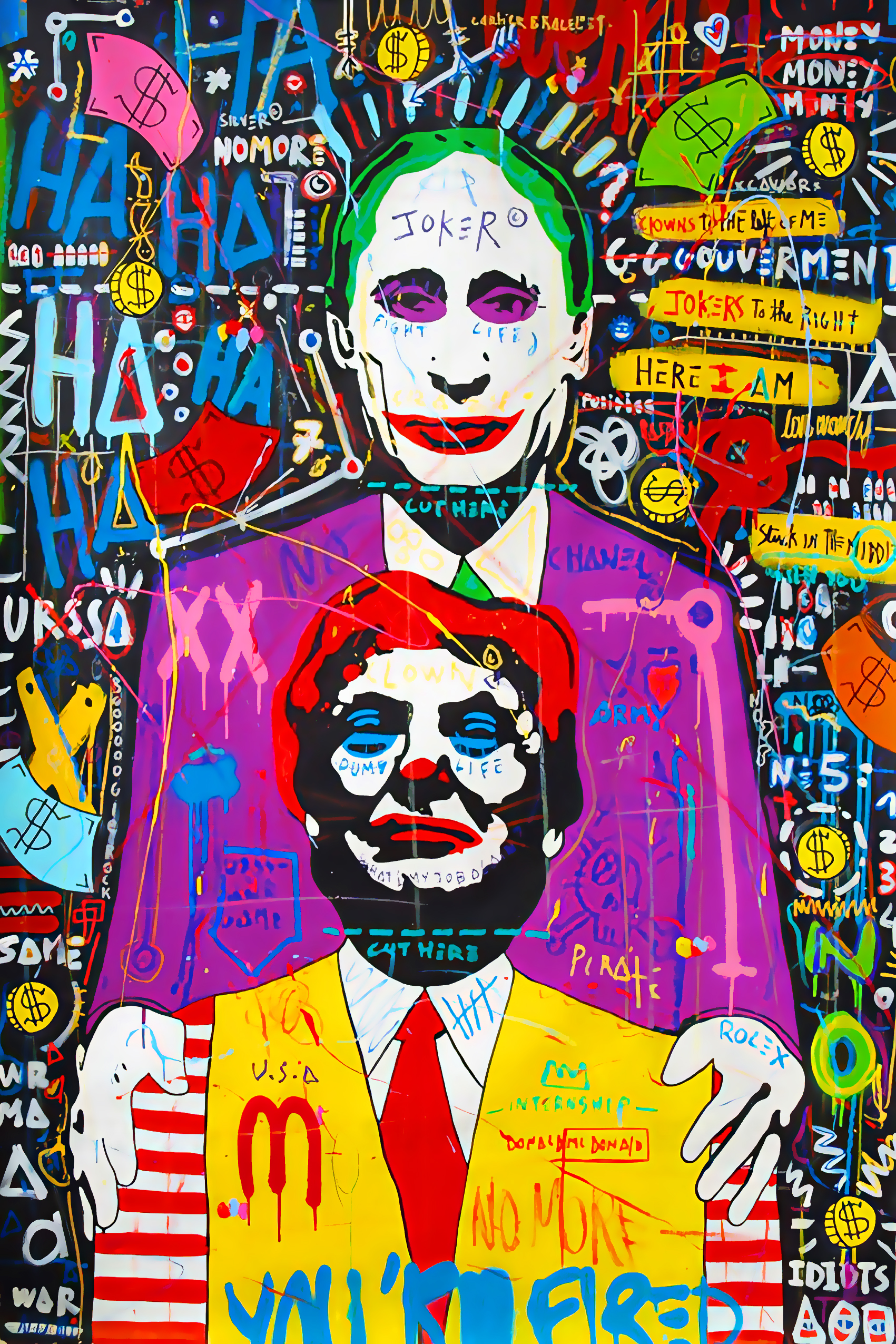 Dual Clowns of Power