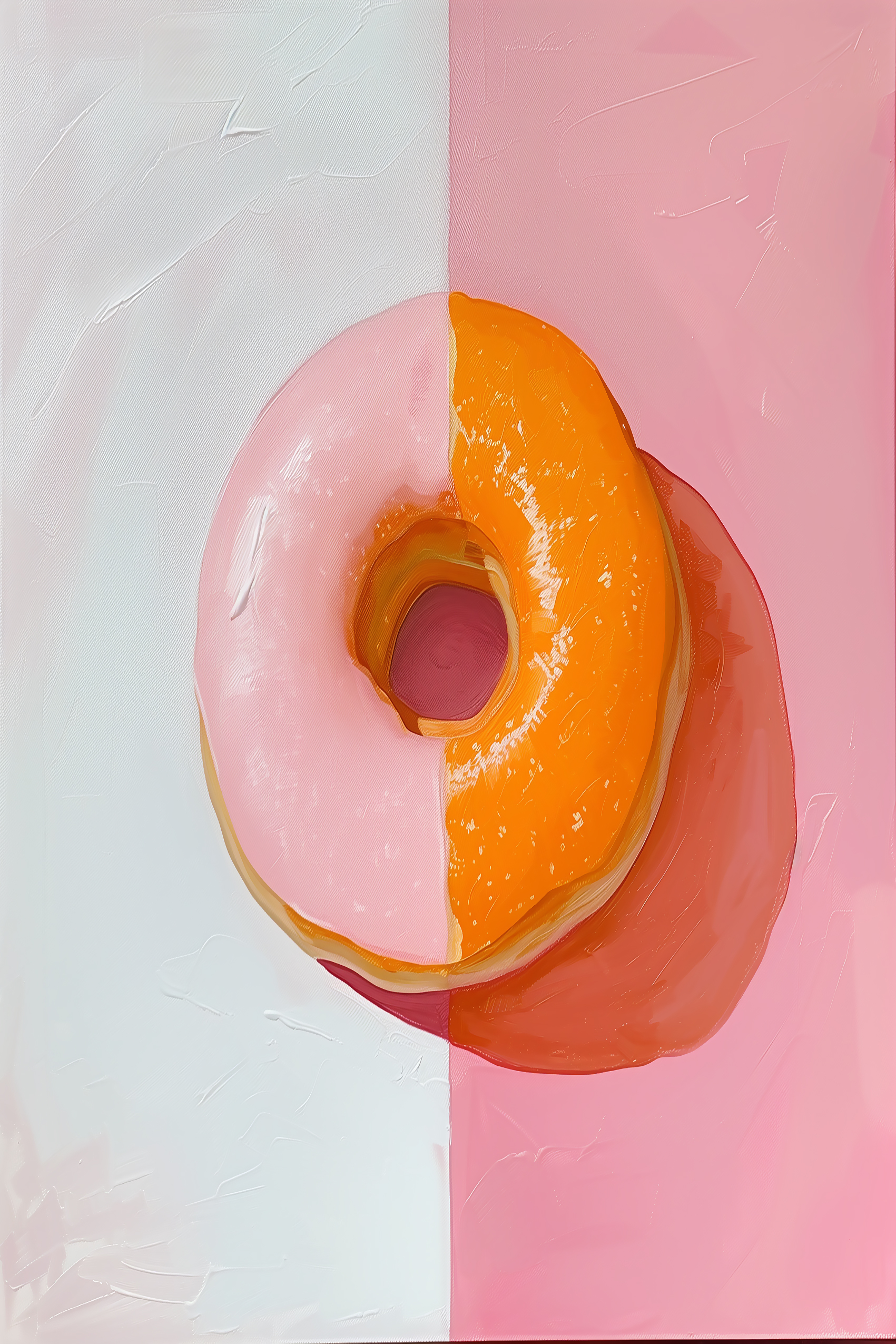 Dual Glaze Donut