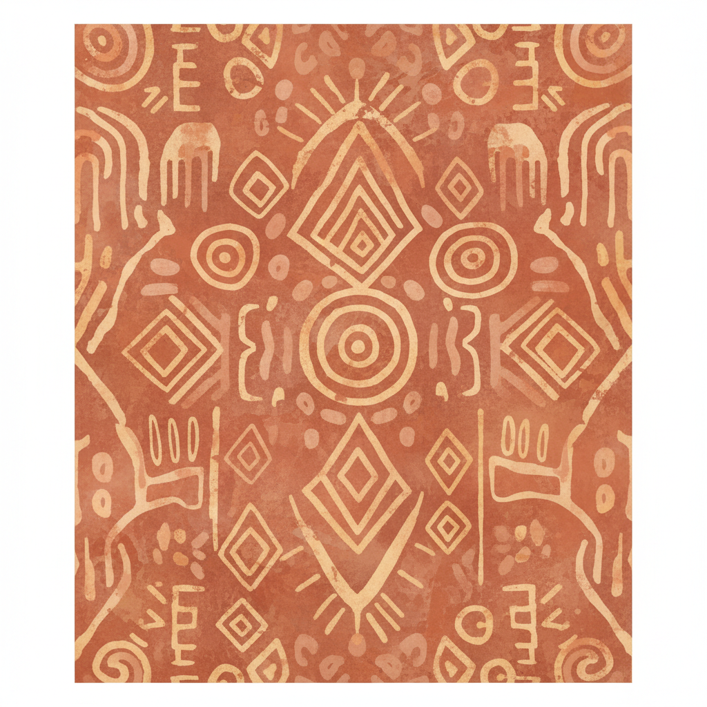 Earth Ochre Tapestry