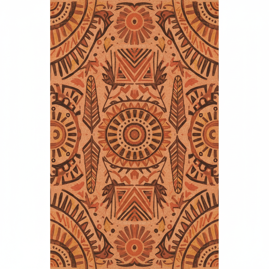 Earth Ochre Tribal