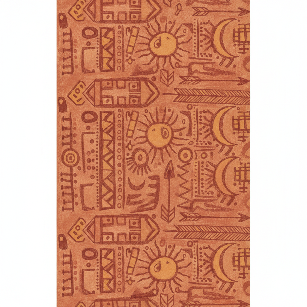 Earth Ochre Tribal