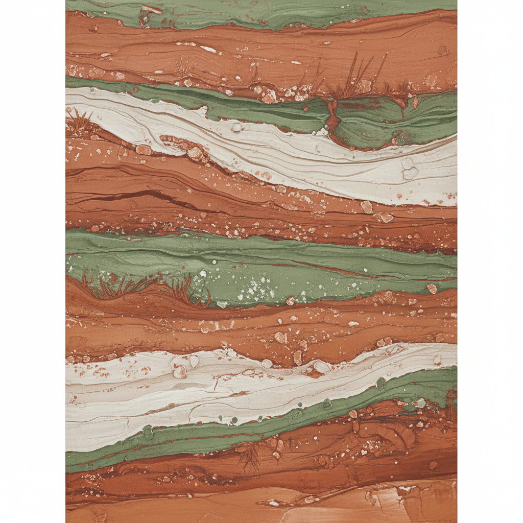Earth Strata Abstract