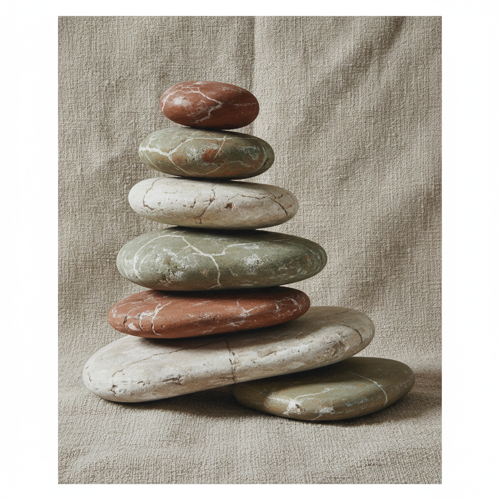 Earthen Balance Canvas
