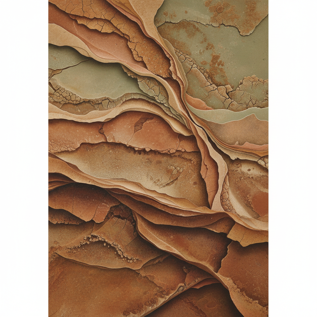 Earthen Embrace Abstract