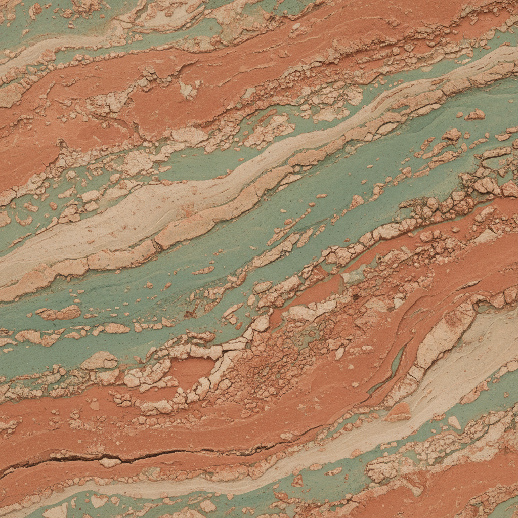 Earthen Layers Abstract