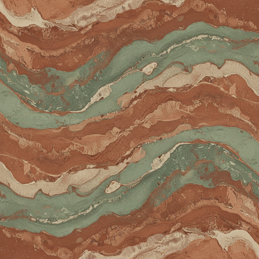 Earthen Layers Abstract
