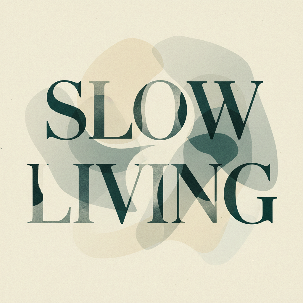 Editorial Slow Living