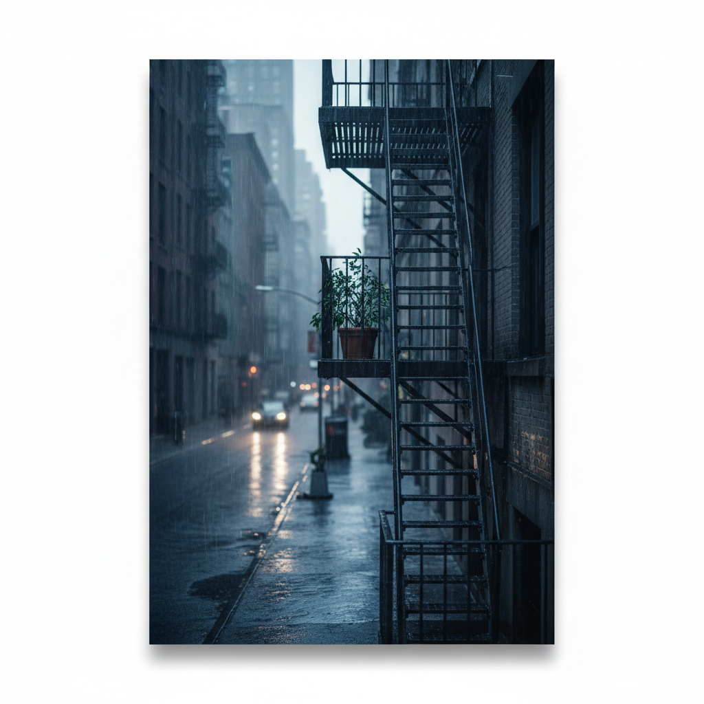 Fading City Rain
