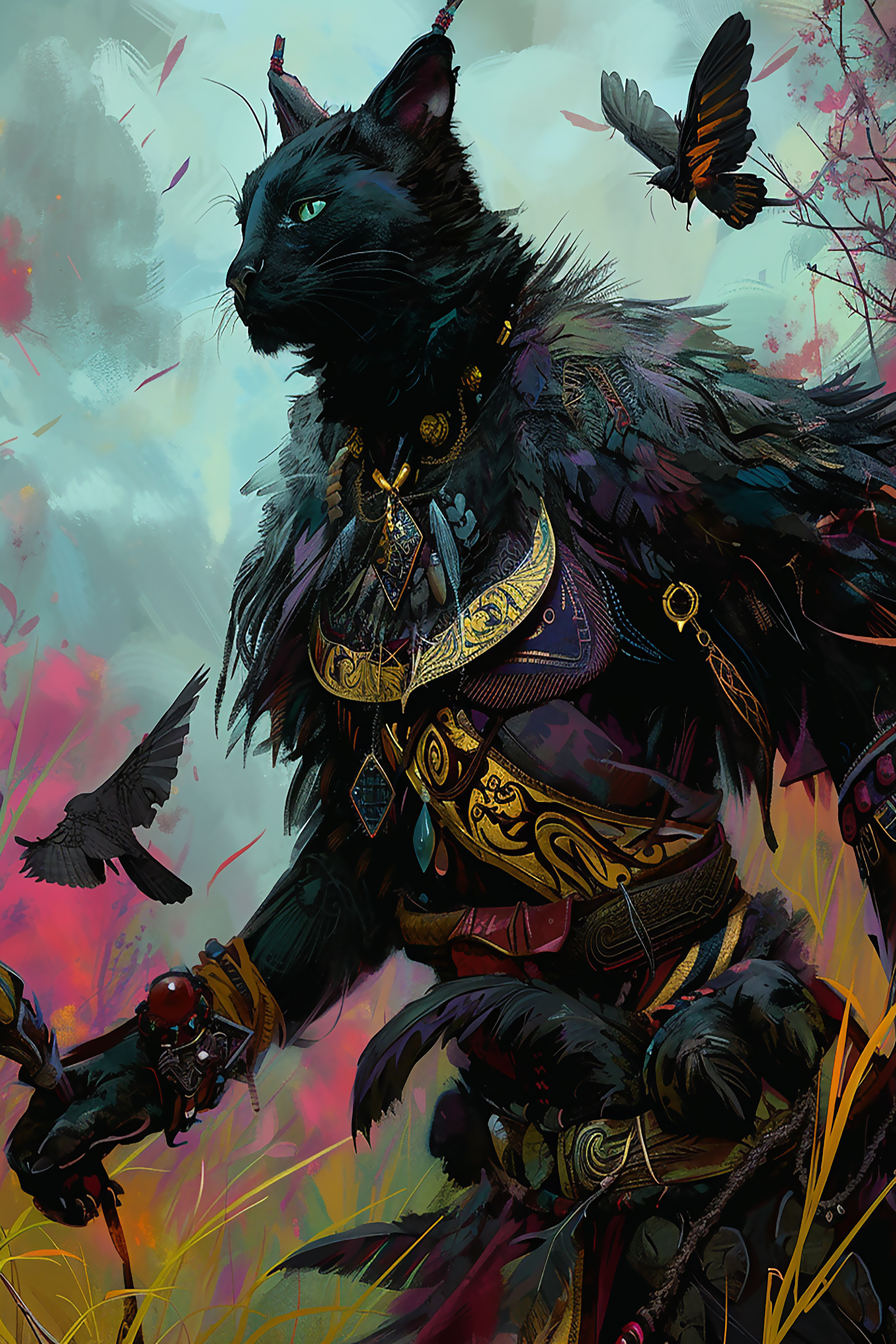 Feline Mystic Protector