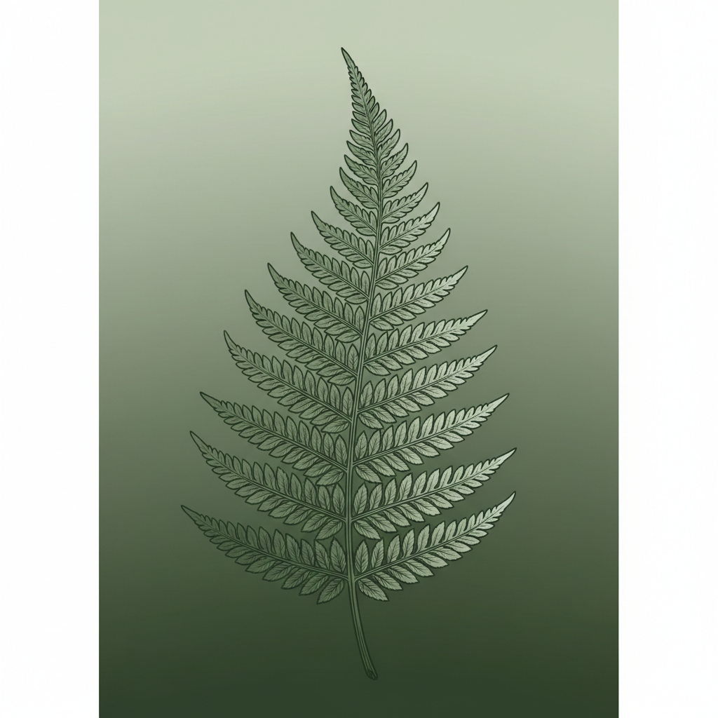 Fern Frond Study