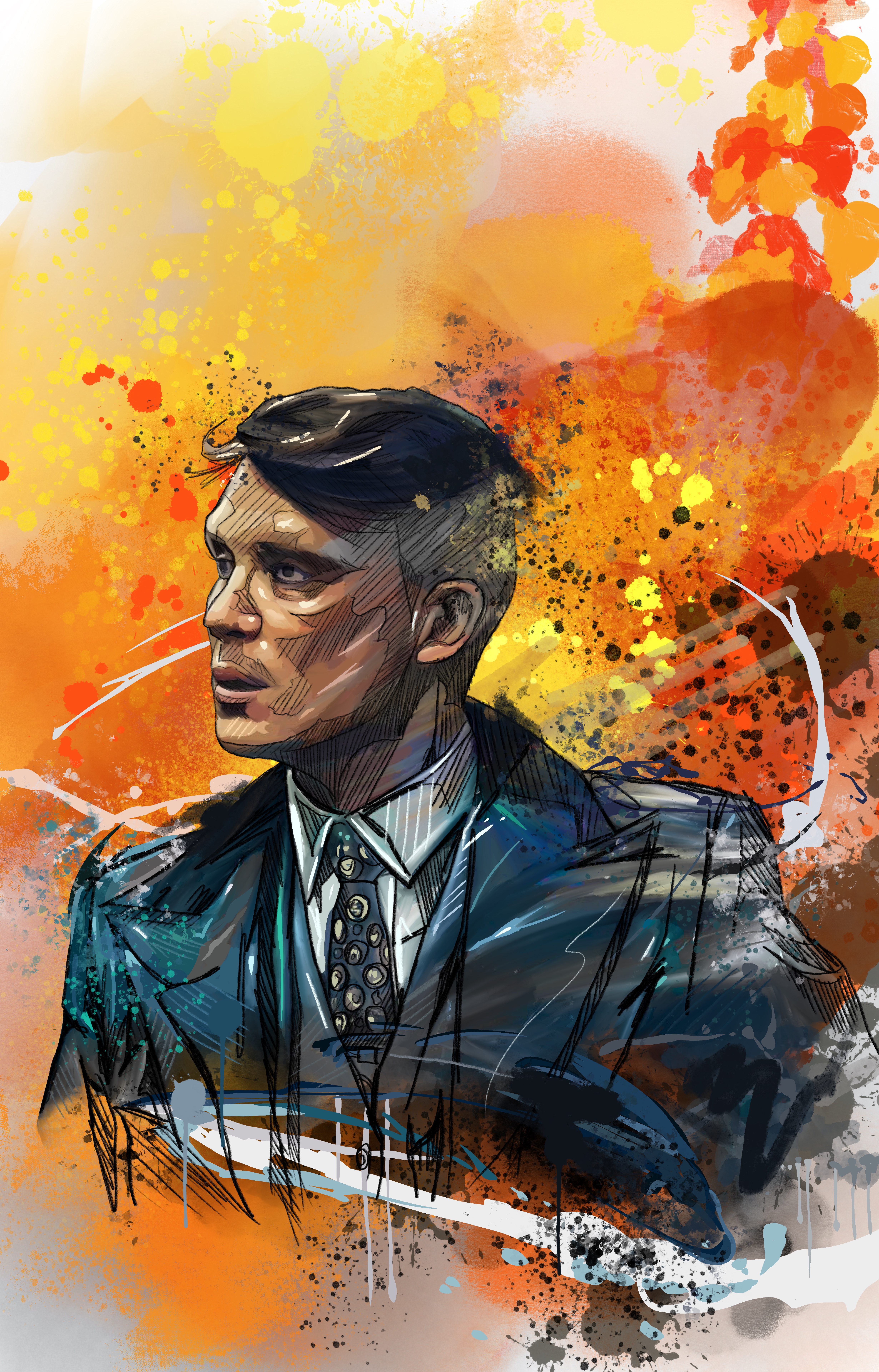 Fiery Peaky Blinder