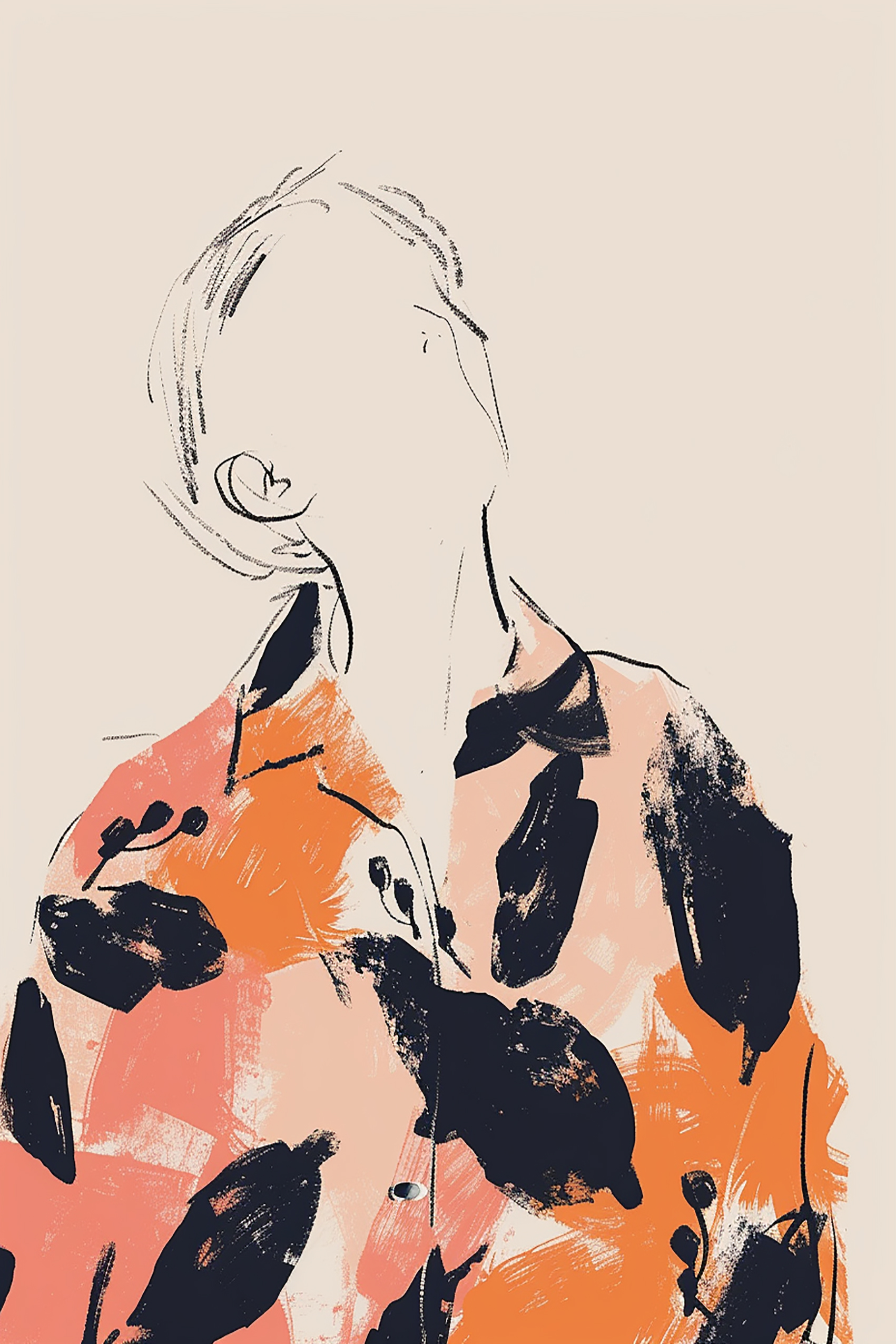 Floral Contemplation