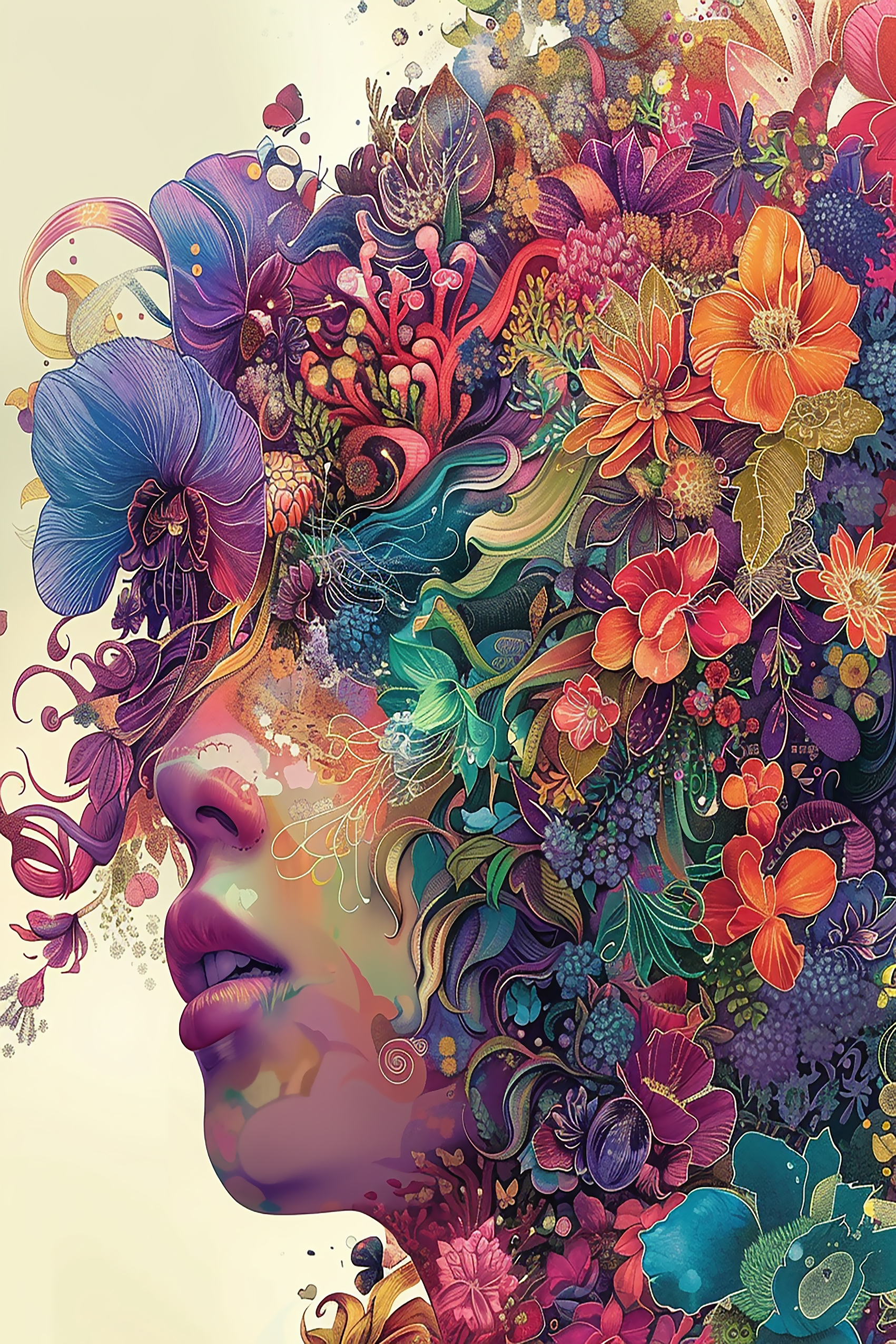 Floral Dream Woman