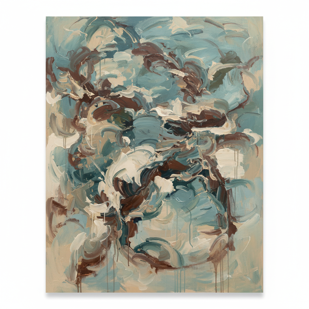 Flowing Forms Abstract