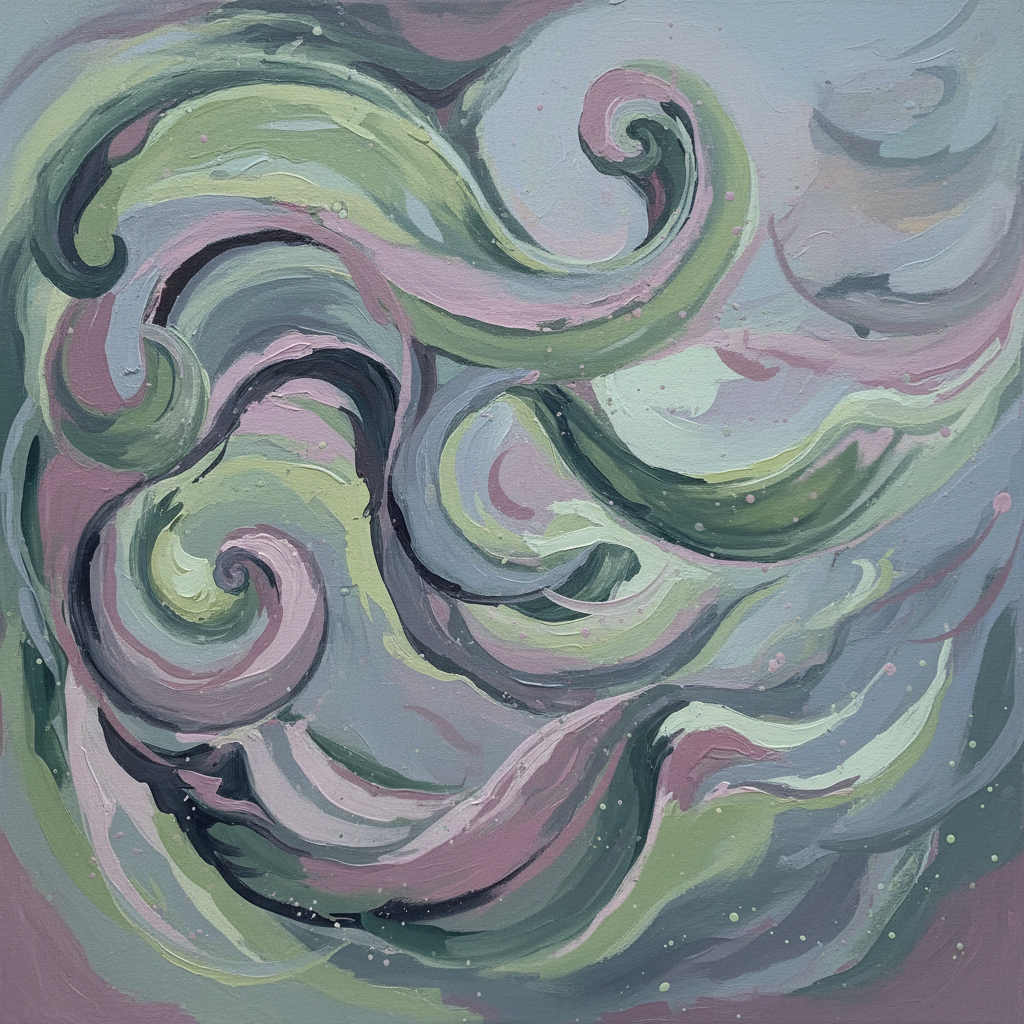 Flowing Forms Abstract
