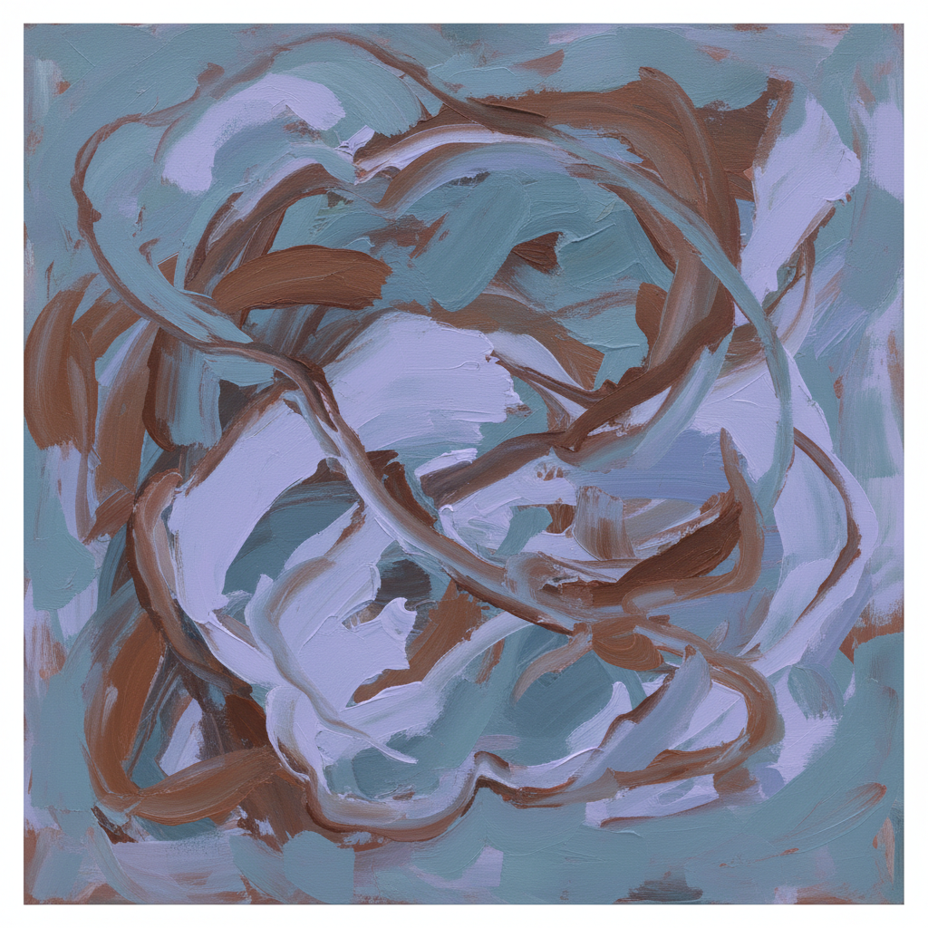 Flowing Forms Abstract